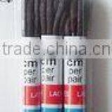 Round Cotton Black Boot Shoe Laces