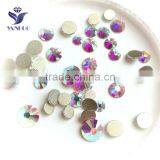 Crystal AB Glass Rhinestone Diamond ,flat Back Crystal AB Rhinestones for Nail Art thumbnail-6