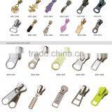 Factory Wholesale and Custom Nickel Metal Two Sided Zipper Slider for Bag thumbnail-2