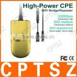 VONETS VAP11G-500 Outdoor 300Mbps CPE / High Power Wireless Wifi Repeater/bridge/AP Professional Mini Industrial Bridge thumbnail-5