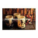 Indoor Outdoor Flameless Halloween LED Candles , LED Votives for Halloween Holiday Gift