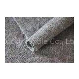 Soft Knitting Boiled 100% Merino Wool Fabric For Apparel 550G / M Weight