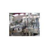 Full Automatic Beverage Filling Plant , Liquid Filling Production Line With PLC Control