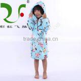 Cartoon Animals Hooded Bath Robe for Kids thumbnail-1