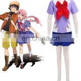 Sunshine-The Future Diary Gasai Yuno School Uniform Anime Cosplay Costume thumbnail-1