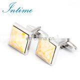Luxury Cuff Links Gifts Shirt Stone Cufflinks thumbnail-1