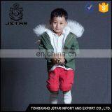 Winter Childrens Baby Alpaca Fur Coats With Big Fur Hood Coat thumbnail-4