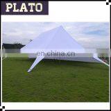 21m Pure White High Peak Big Star Canopy Tent Used Wedding Party Tent With Factory Price thumbnail-1