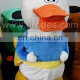 Green Duck Coin Operated Plush Walking Cute Animal in Mall