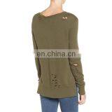 Newest Women Wear Long Sleeve Shirt Cotton & Modal Fabric Ladies Tops thumbnail-3
