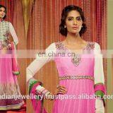 Anarkali Salwars, Salwar Kameez Designer Suits Manufacturer, Anarkali Salwars Kameez Suit Exporter thumbnail-3