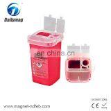 Biohazard Hospital Disposal Sharp Container, Round Sharp Container Sharp Box