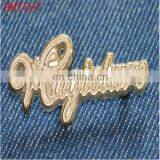 Designer Metal Garment Accessory Metal Tag for Jeans