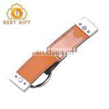 High Quality Custom Deisgn Print Logo Zinc Alloy Leather Keychains thumbnail-5