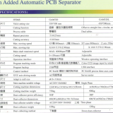 Vision Added Automatic PCB Separator GAM 320/320L/320AT thumbnail-3