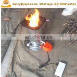 Homeuse Rice Husk Biomass Gasifier Wood Stove Used in Field thumbnail-7