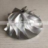 T04S 8635R P00767 62,30/86,15 мм 7+7 лопастей Высокопроизводительный турбо-алюминиевый 2618/фрезерованный/монолитный колесо компрессора для автогонок thumbnail-3