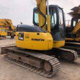 USED JAPAN KOMATSU PC78 MINI CRAWLER EXCAVATOR thumbnail-2