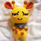 Wholesales Baby Crochet Aaimal Toys 100% Handmade Knitted Bunny Dog Bear Toy thumbnail-3