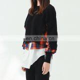 TWOTWINSTYLE Female Sweaters Patchwork Long Sleeve High Waist FASHION thumbnail-4