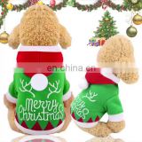 customised cheap autumn and winter new dog clothes pet apparel  medium-sized dog two-legged clothes pet christmas costume