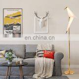 Indoor Modern Hotel Decoration Bird Shade Led Standing Floor Lamp Lampara de Pie Moderna thumbnail-1