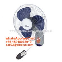 16 inch plastic wall fan with remote control