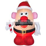 indoor funny Inflatable copy man with led Christmas inflatable decoration