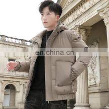 New Year Christmas Xmas Sale Men's Cotton-padded Jacket Plus Size Big and Tall Winter Puffer Jacket Men's Bread Bubble Coat thumbnail-2