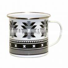 Sample Certified Enamel Steel Metal Coffee Sport Tea Water Flower Cup thumbnail-3