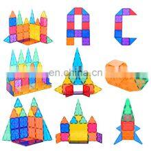 Kids Educational STEM Toys Amazon Best Seller Magnet Building Tiles 78 PCS Magnetic Building Blocks for Children thumbnail-2