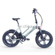 Wholesale 20inch 36v 350W 32KM/H Speed 10.4AH Electric City Bike Fat Tire E-bike thumbnail-2