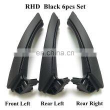 LHD RHD Front Rear Left Right Interior 3 Passenger Door Pull Handle Full Set For BMW 3 Series E90 E91 E92 51417230849 thumbnail-4