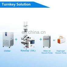 Dual Condenser and Receiving Flask 50 Liter Rotary Evaporator thumbnail-4