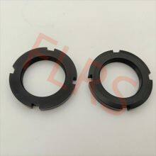 EN AW-7075 Slotted Rolling Bearing Round Lock Nut For Motorcycle Automotive