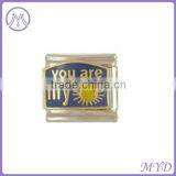 You Are my Sunshine Italian Charms for Bracelet Links thumbnail-2