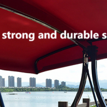 Ready to Ship Outdoor Sunshade Double Seat Swing Chair thumbnail-3