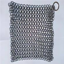 20x15 Stainless Steel Chainmail Scrubber/stainless Steel Ring Mesh/chain Mail Customized thumbnail-5