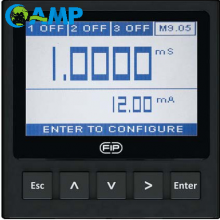 FLS M9.05 Conductivity Monitor With Multi-Color Backlight for Ultra-Long Distance Status Checking