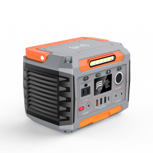 300W Portable Solar Generator Applicable to Power Outages, Outdoor Operations, Night Market Electricity, Emergency Rescue, Medical,