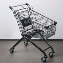 Shopping Trolley Euro 80L Metal Supermarket Trolley thumbnail-3