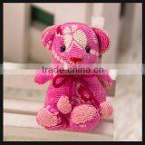 Cheap Custom Plush Toys Cute Bear Keychain Toy for Promotion Gift