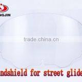 13" Clear Transparent Windshield For 96-13 Harley Touring Street Glide Electra Ultra Classic