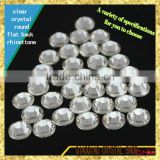 boutique non-hotfix new deal clear white crystal SS3-40 round flatback crystal rhinestone