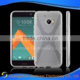 X Patern Design Mobile Phone Case for HTC M10 Soft Tpu Case