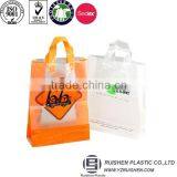 Square Bottom Plastic Loop Handle Bag Shopping Bag Customized