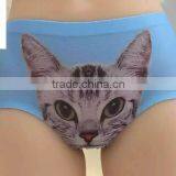 Lady's New Design Seamless Panty in Print Logo and Picture thumbnail-6