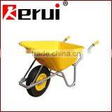 China Factory Complete Production Line Heavy Work Large Plastic and Metal Wheelbarrow With Competitive Price thumbnail-1
