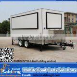 OEM&CE ISO9001 Approve Newly Mobile Food Fryer Truck-snack Food Van for Sale thumbnail-6