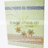 Art Paper Wrapping Ring Binder Desktop File Folder for Office Stationery Cardboard A4 or FC Size thumbnail-1